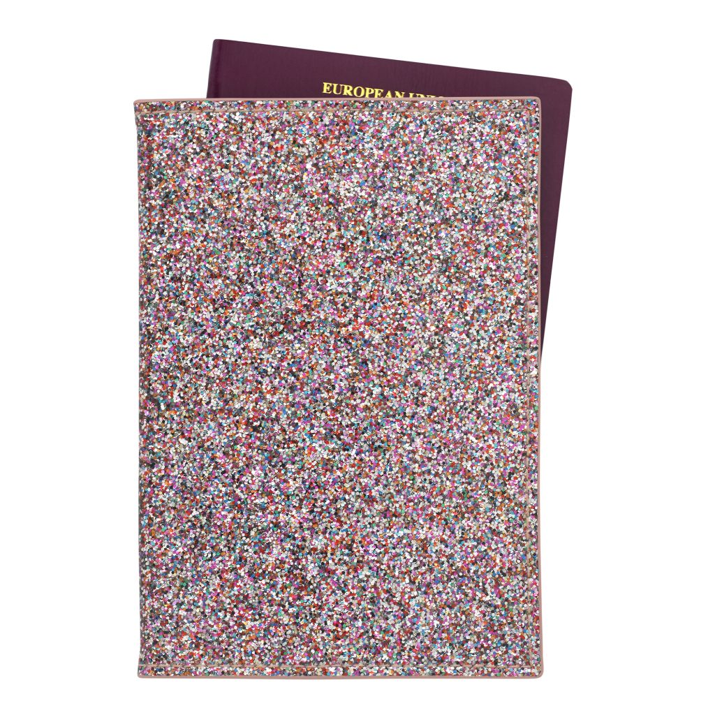 Passport Cover Glitter Painted Glitter Multi Daybeds Magazine