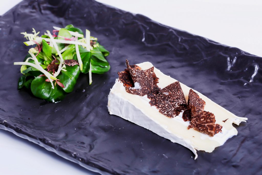 Black winter truffle Brie cheese Daybeds Magazine