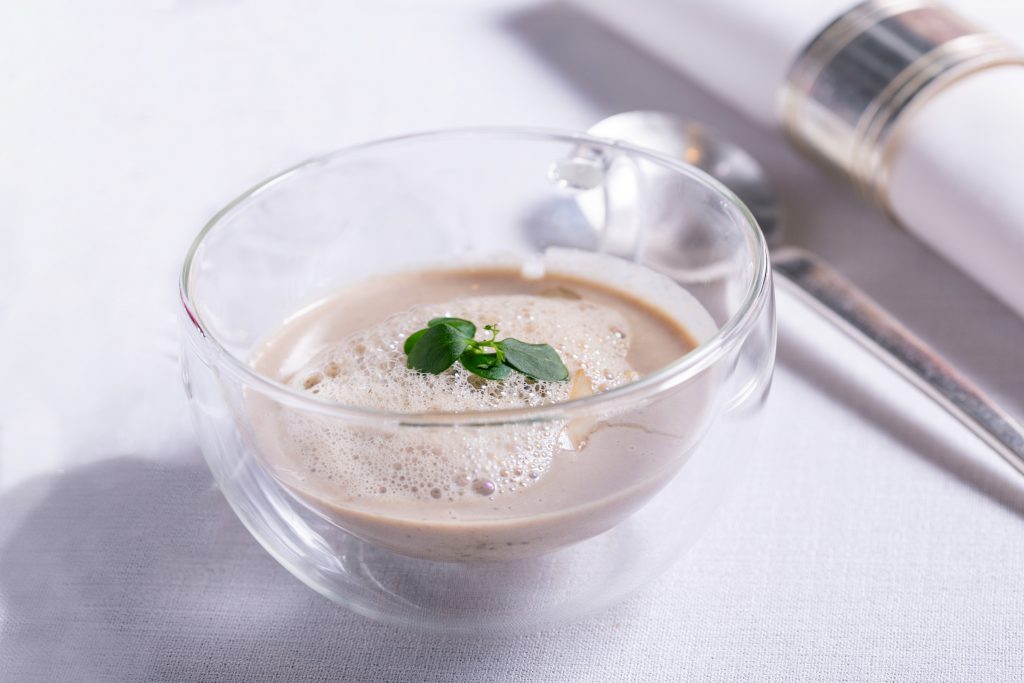 Porcini Velouté Truffle gnocchi Daybeds Magazine